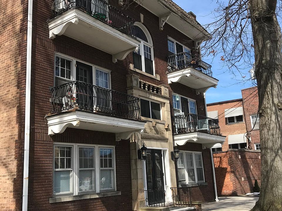 Front of building.