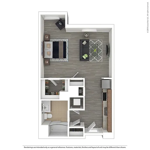 Floor plan S01.2 - Studio