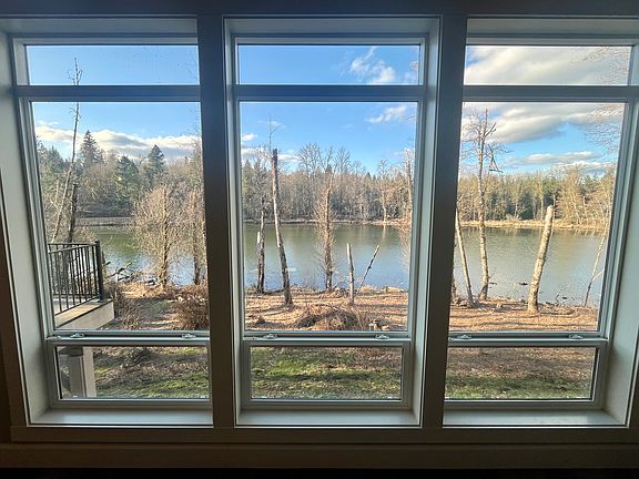 The view from the living room chairs.