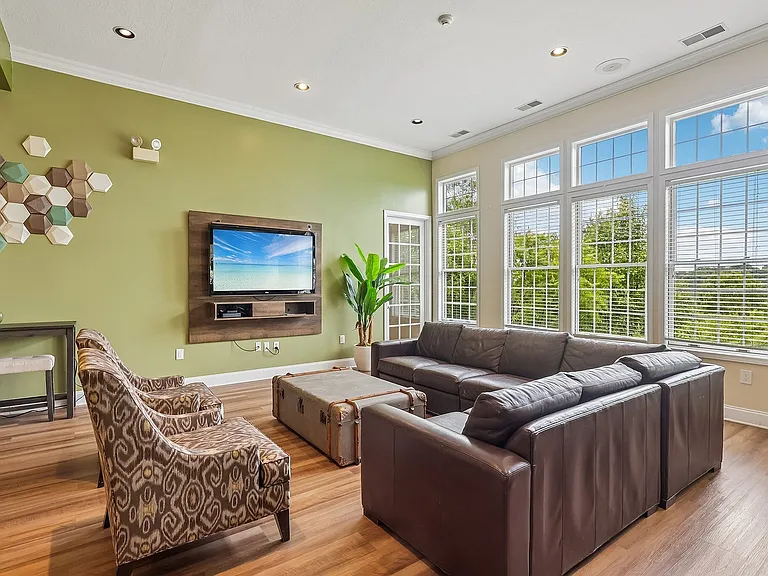 Spacious and elegant lounge area
