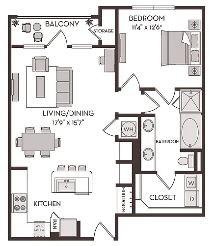 Floor plan A7