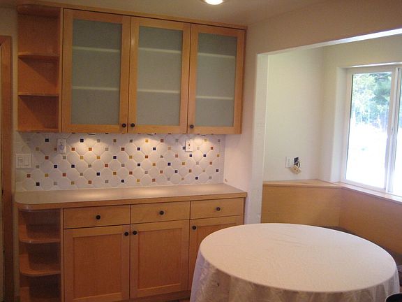 Nook with built ins galore