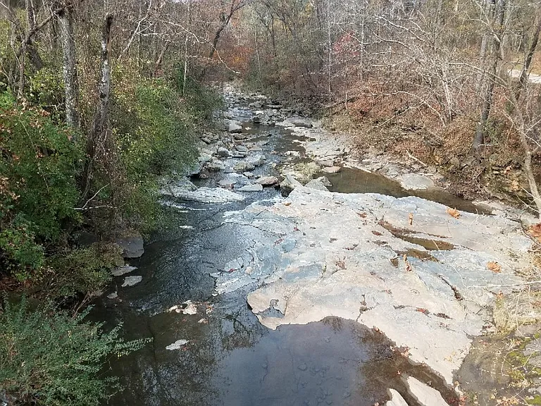 Proctor Creek Greenway - On top of the Bridge
