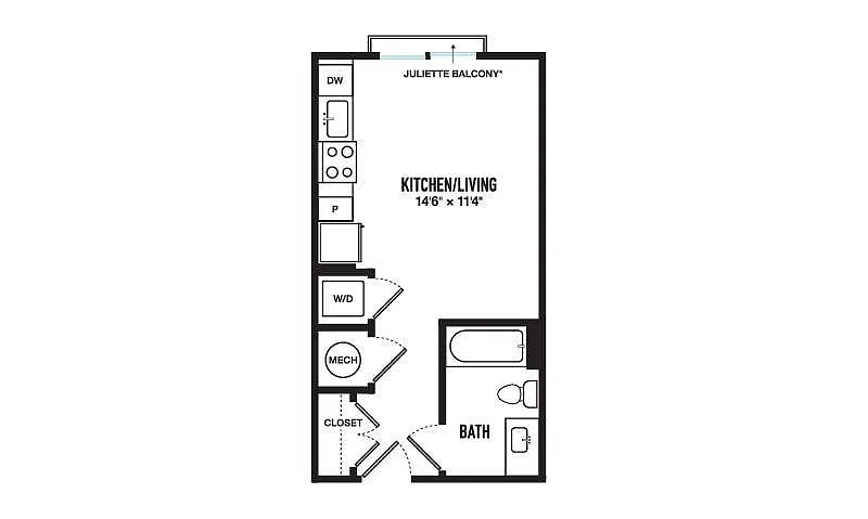 Floor plan BLY