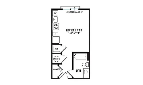 Floor plan BLY