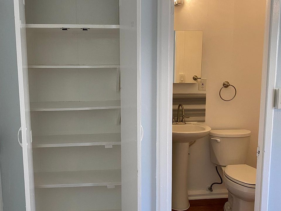 Storage behind the front door