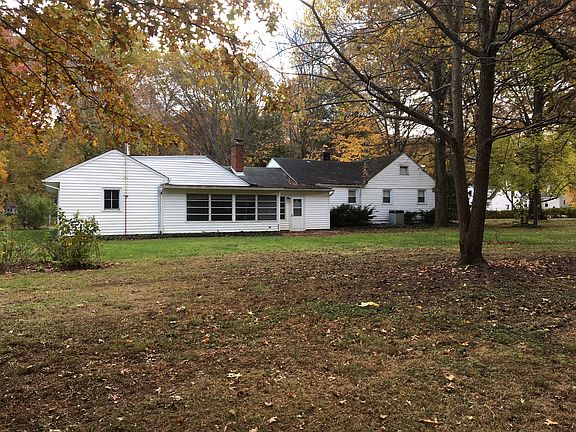 Rear of the home