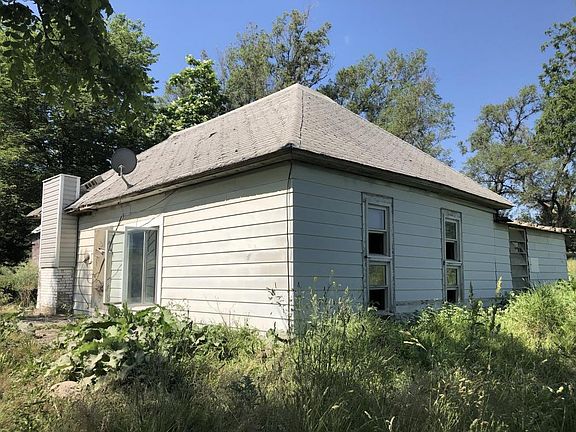 Northeast view of the house