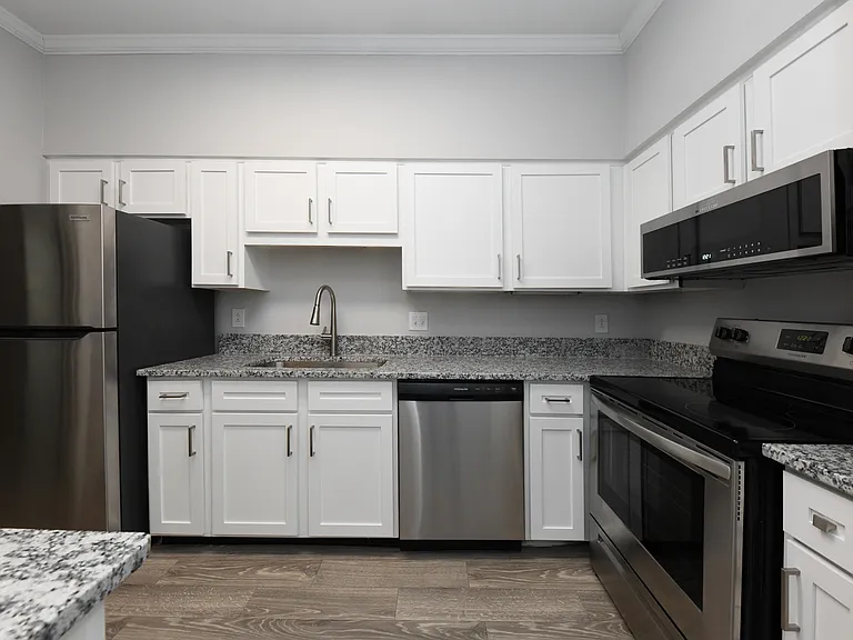 Stainless Appliances + Modern Cabinetry