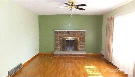 Large living room. Laminate floors throughout most of home.