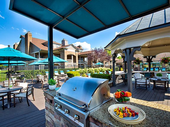 Outdoor grill and chef's kitchen