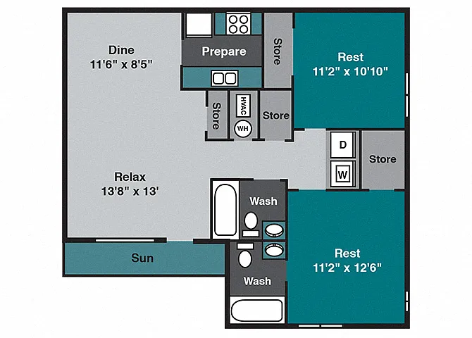 Floor plan Magnolia