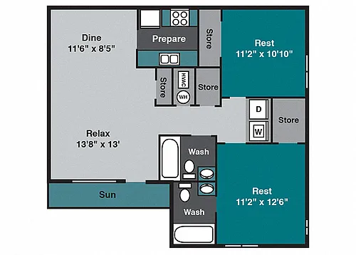 Floor plan Magnolia