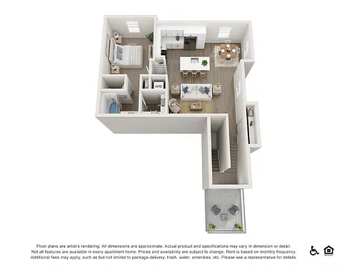 Floor plan Sevilla - San Carlo I Townhomes