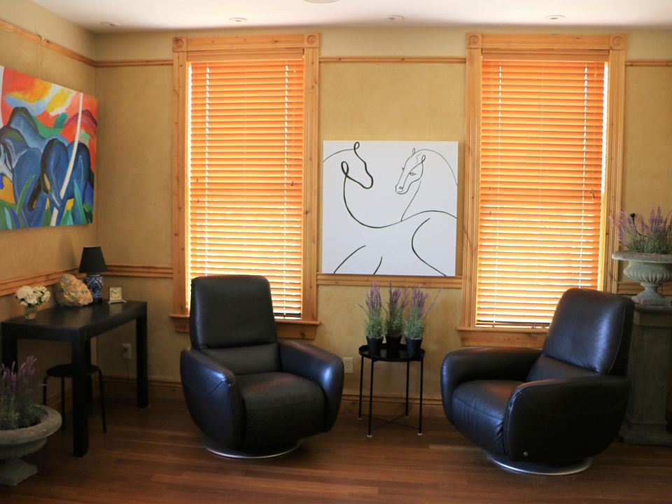Living room, as furnished by former tenant.