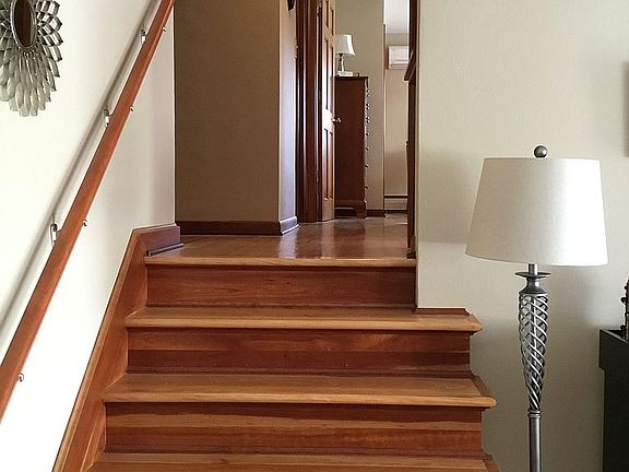 Stairway to bedrooms