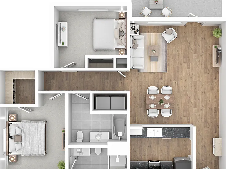 Evergreen Floor Plan