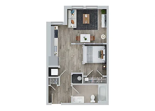 Floor plan A1A - I