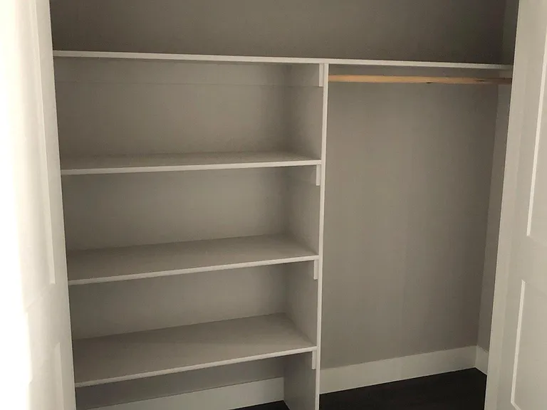 Huge coat/linen closet near the entry