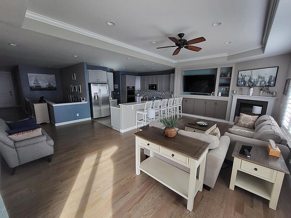 Main Living Space with Kitchen