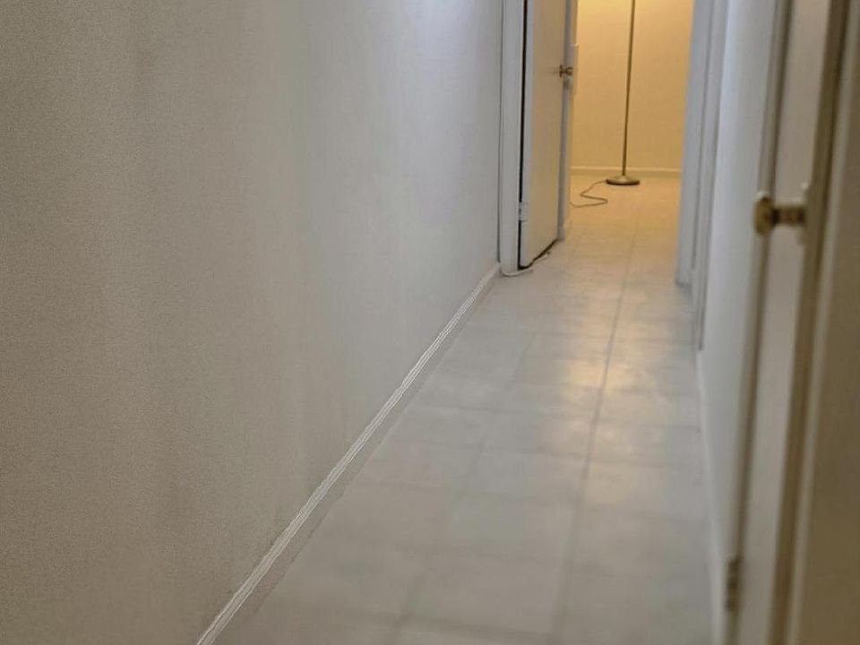 Hallway to Bathroom and Back Bedroom