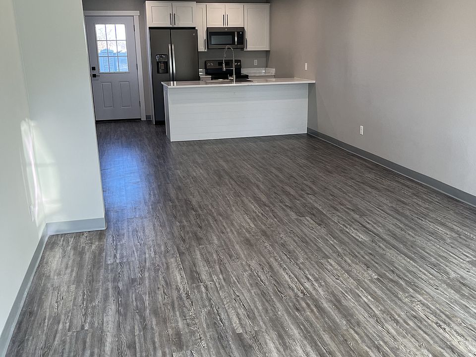 Living Room, Dining Space and Kitchen