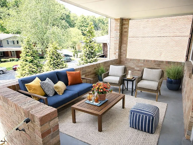 Staged Patio