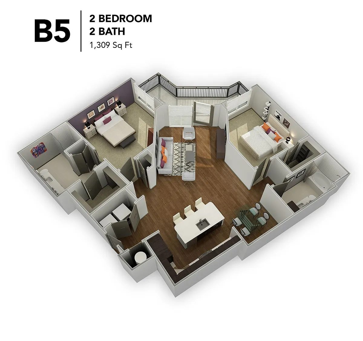 Floor plan B5