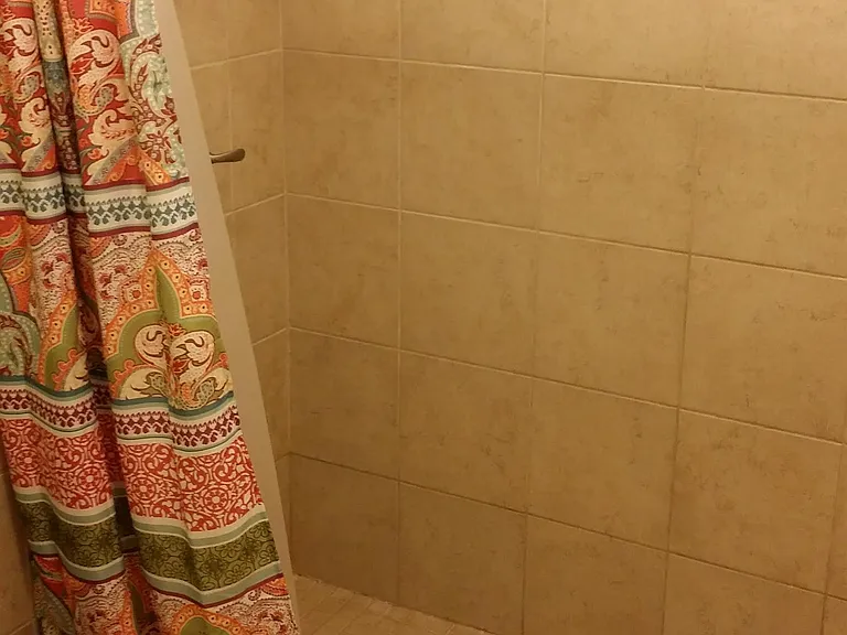 "Jack and Jill" suite style shower - shared by middle 2 bedrooms.