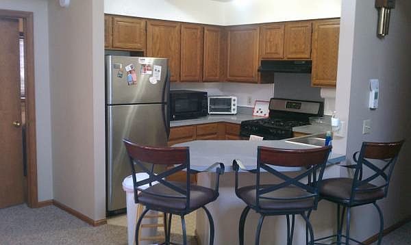 kitchen stainless appliances