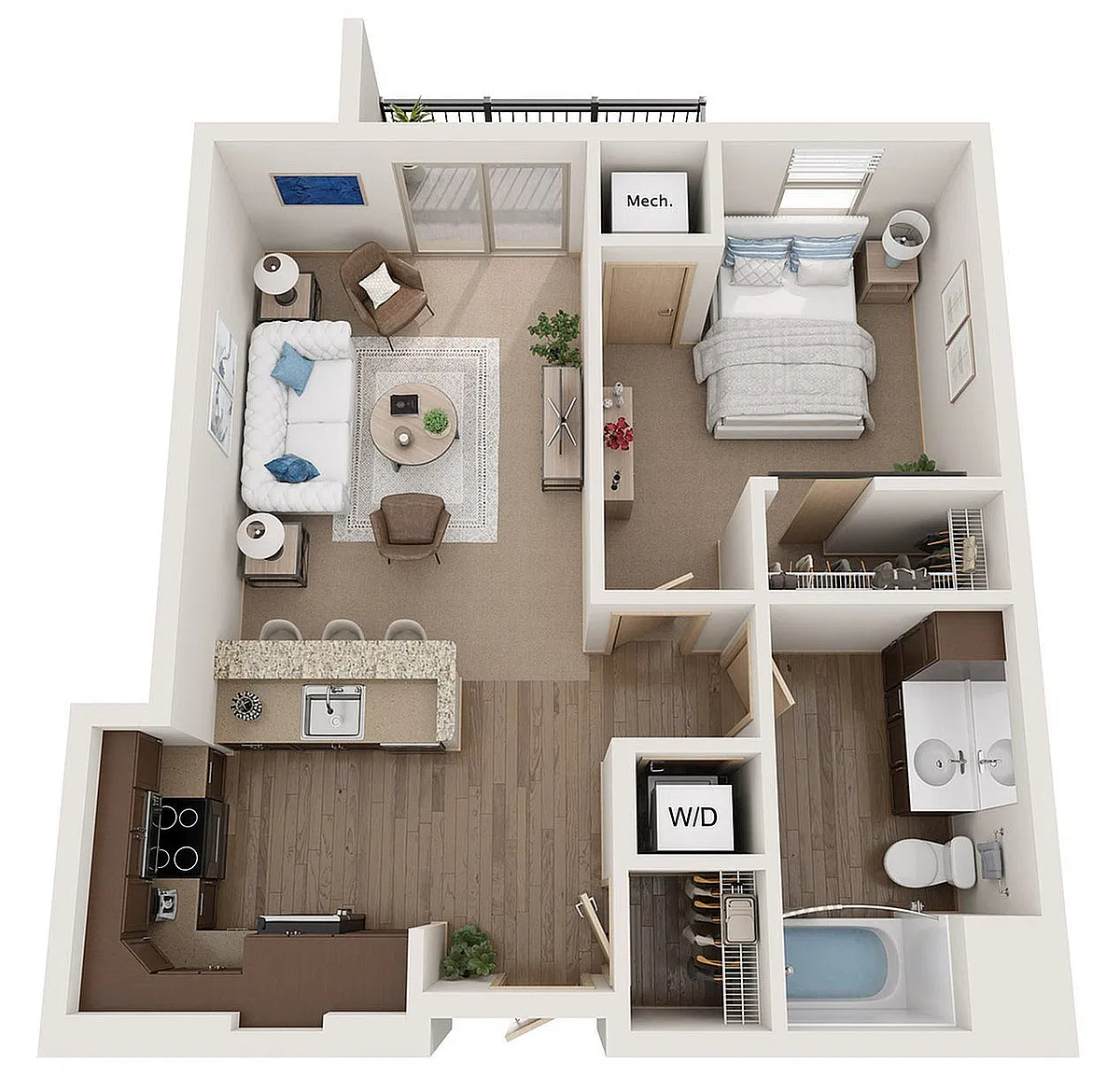 Floor plan B1