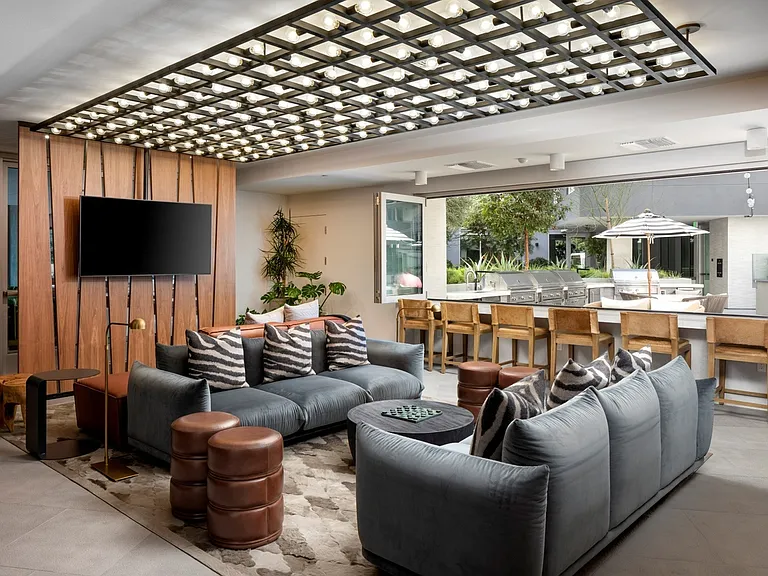 Residences at West Edge Lobby