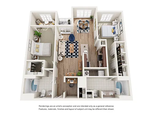 Floor plan 2X2