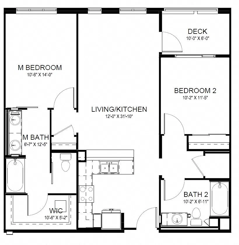Floor plan B3