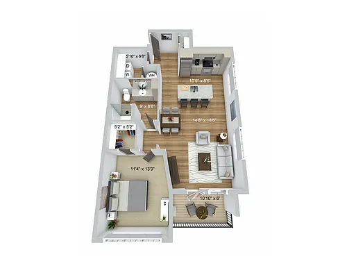Floor plan Falsetto 1.1