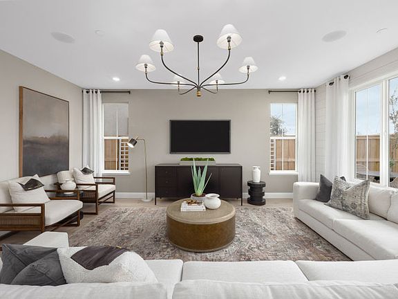 Inviting gathering room