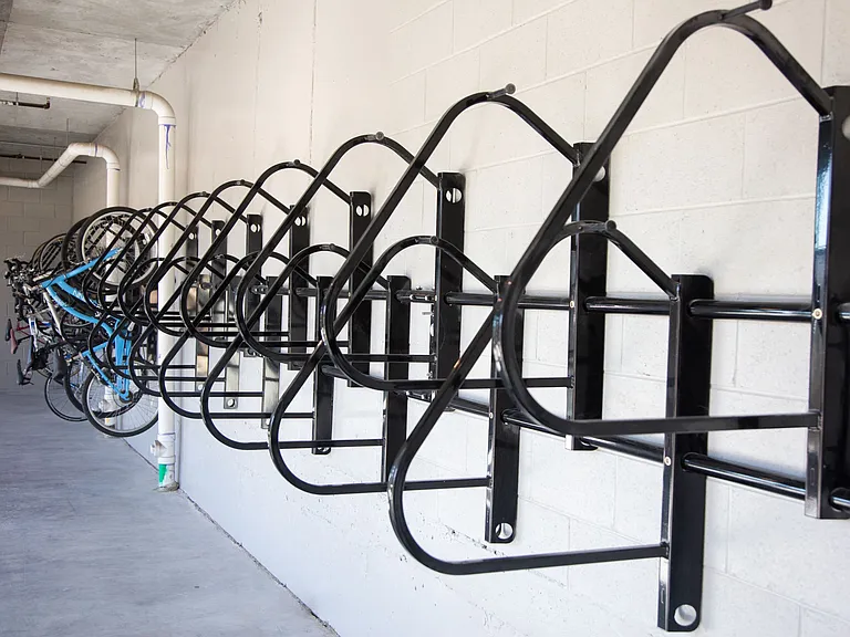 Bike racks available