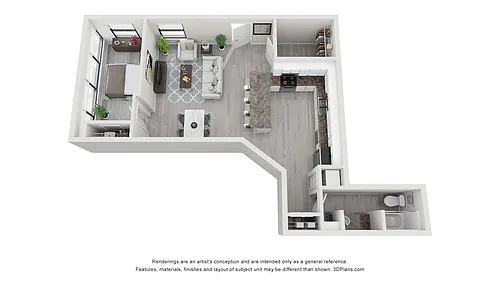 Floor plan The Garden