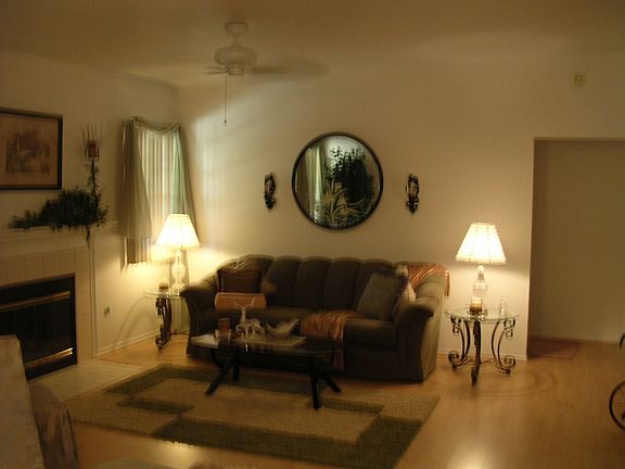 Living Room with Gas Fireplace