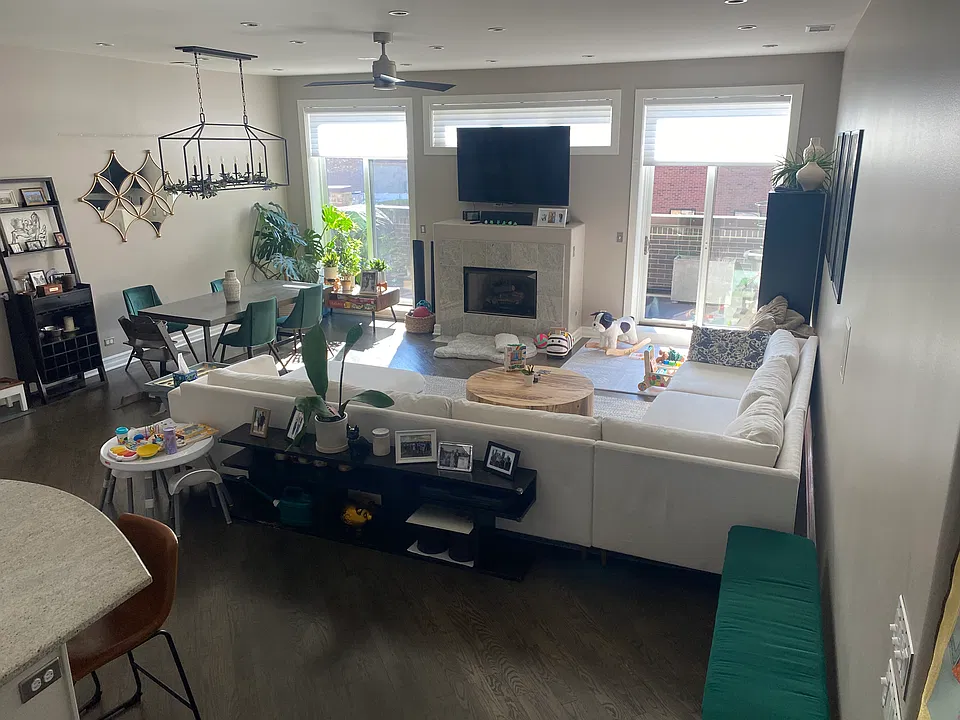 Living Room and Dining area