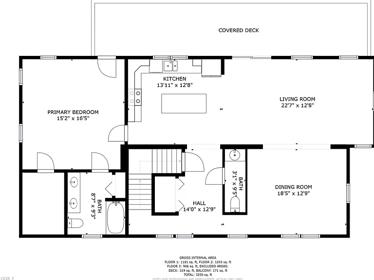 Second Floor floor plan