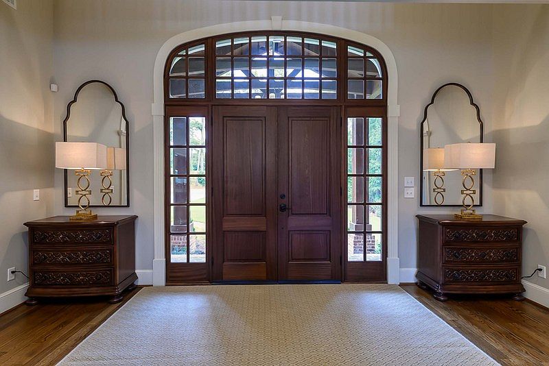CUSTOM MAHOGANY DOORS