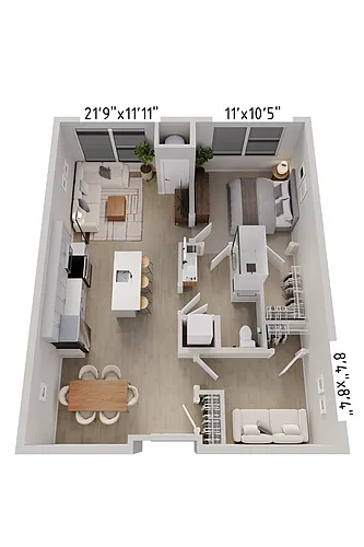 Floor plan E