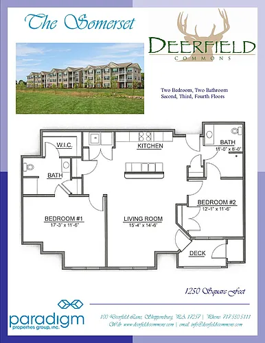 Floor plan Somerset