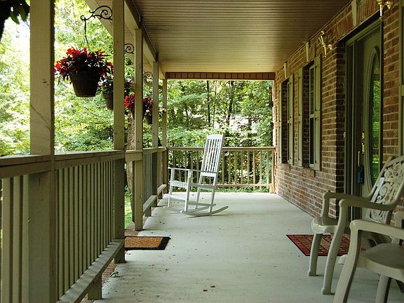 Large covered front porch