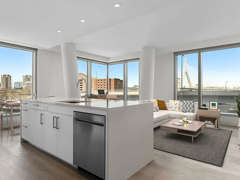 Living Room with Hard Surface Flooring