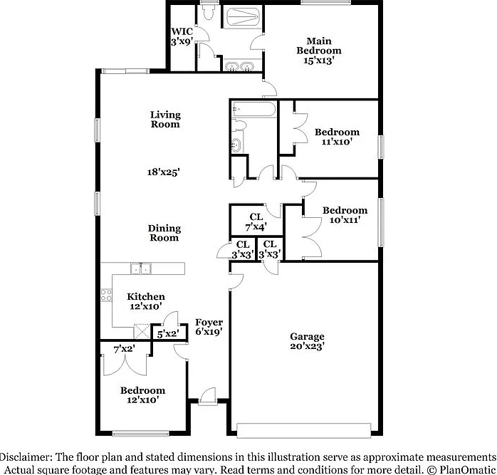 4 bed, 2.0 bath, 1662 sqft, $1,805 — Photo 2