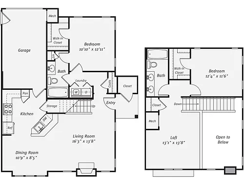 Floor plan B2T