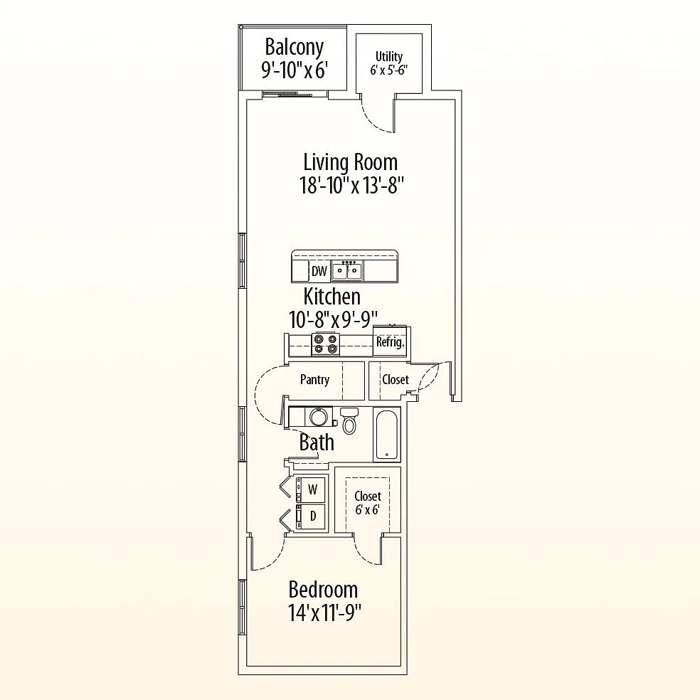 Floor plan Dbrv
