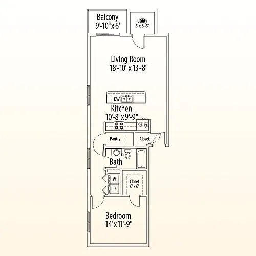 Floor plan Dbrv